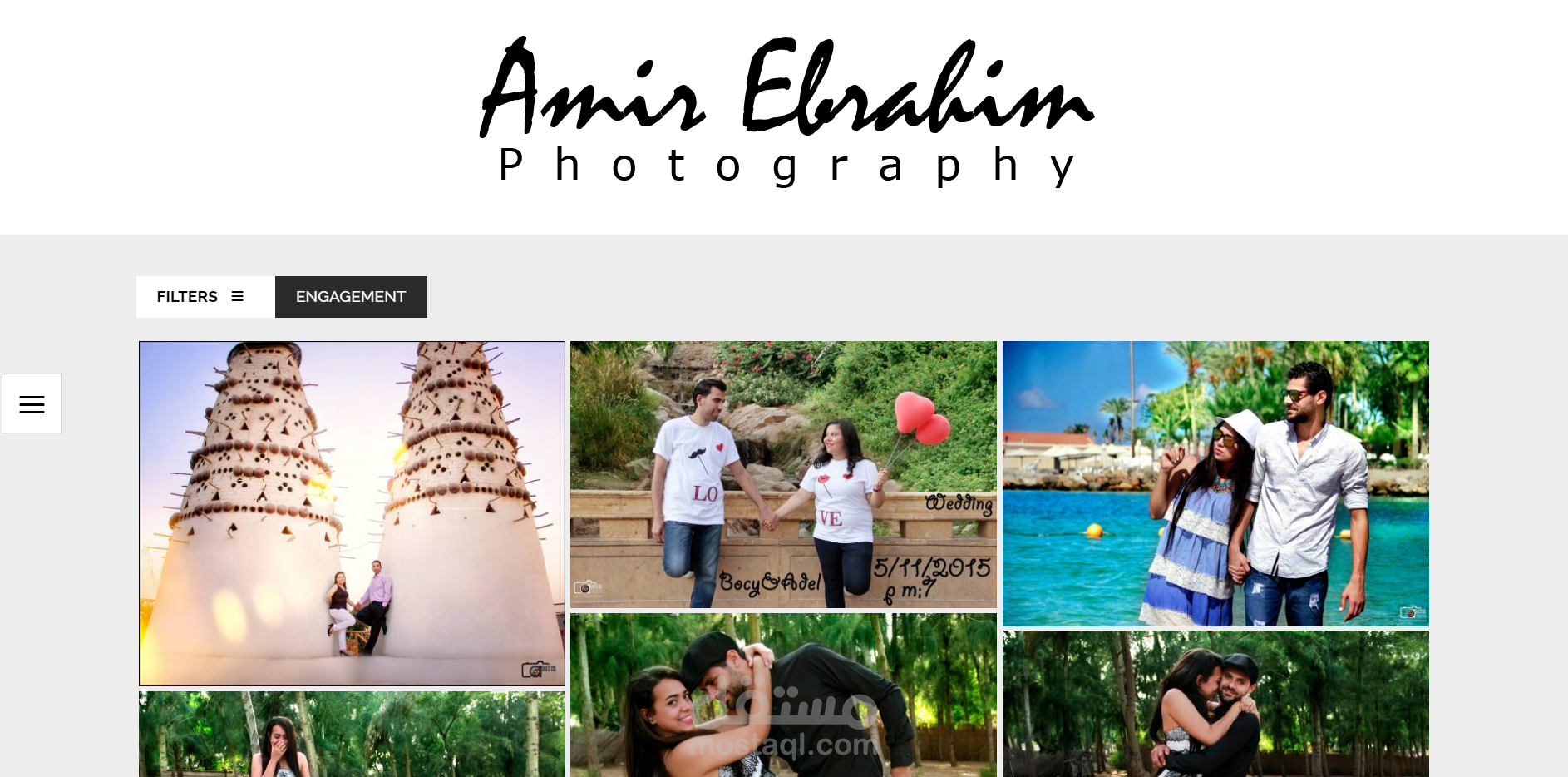 AmirEbrahim Photography's WebSite Portofolio