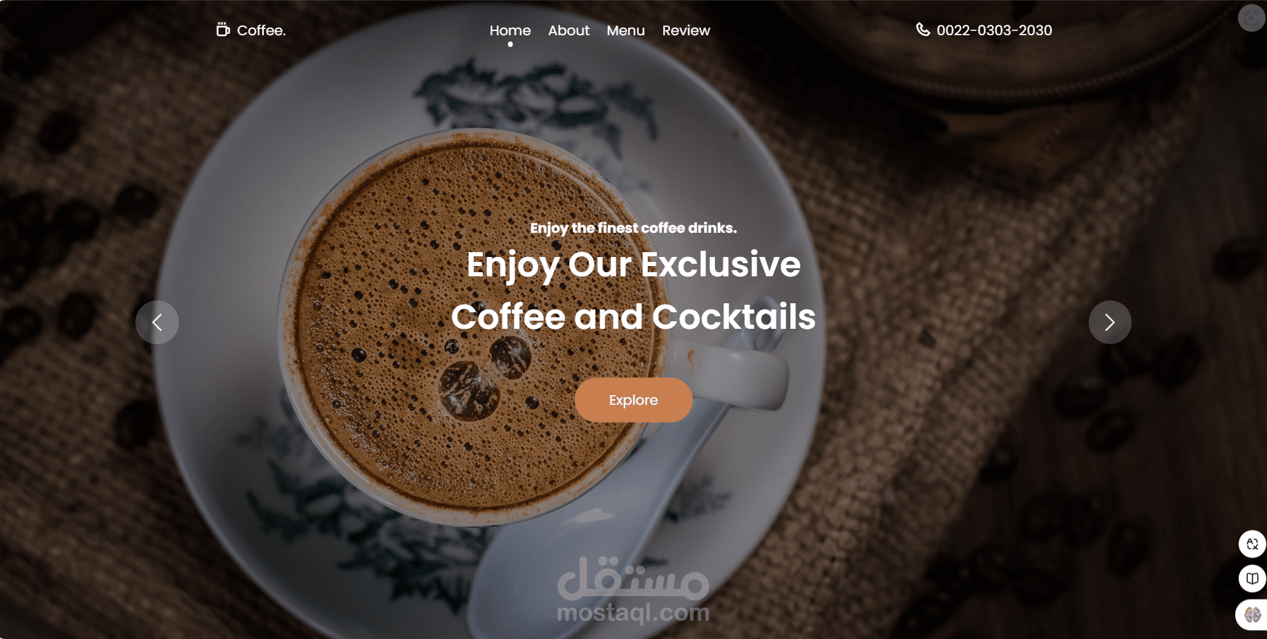 coffee website