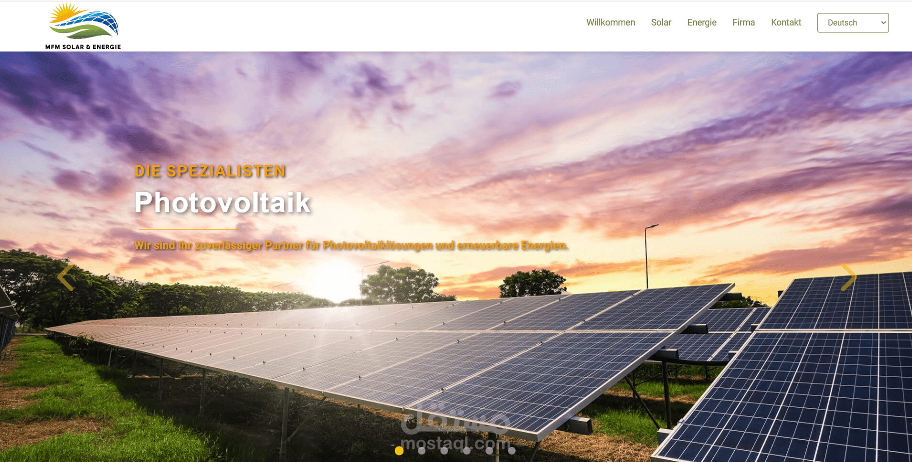 Solar Website