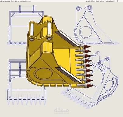 CAD drafter  & 3D modelling ,  industrial projects.