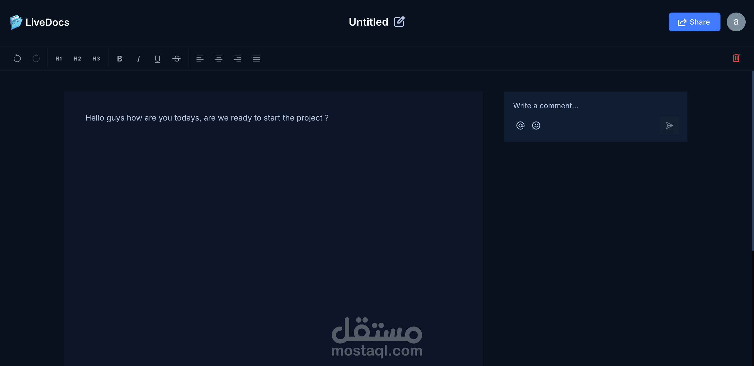 موقع livedocs