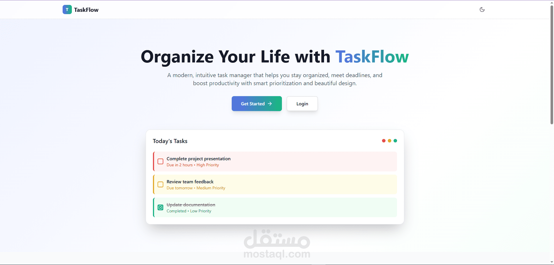TaskFlow-Web