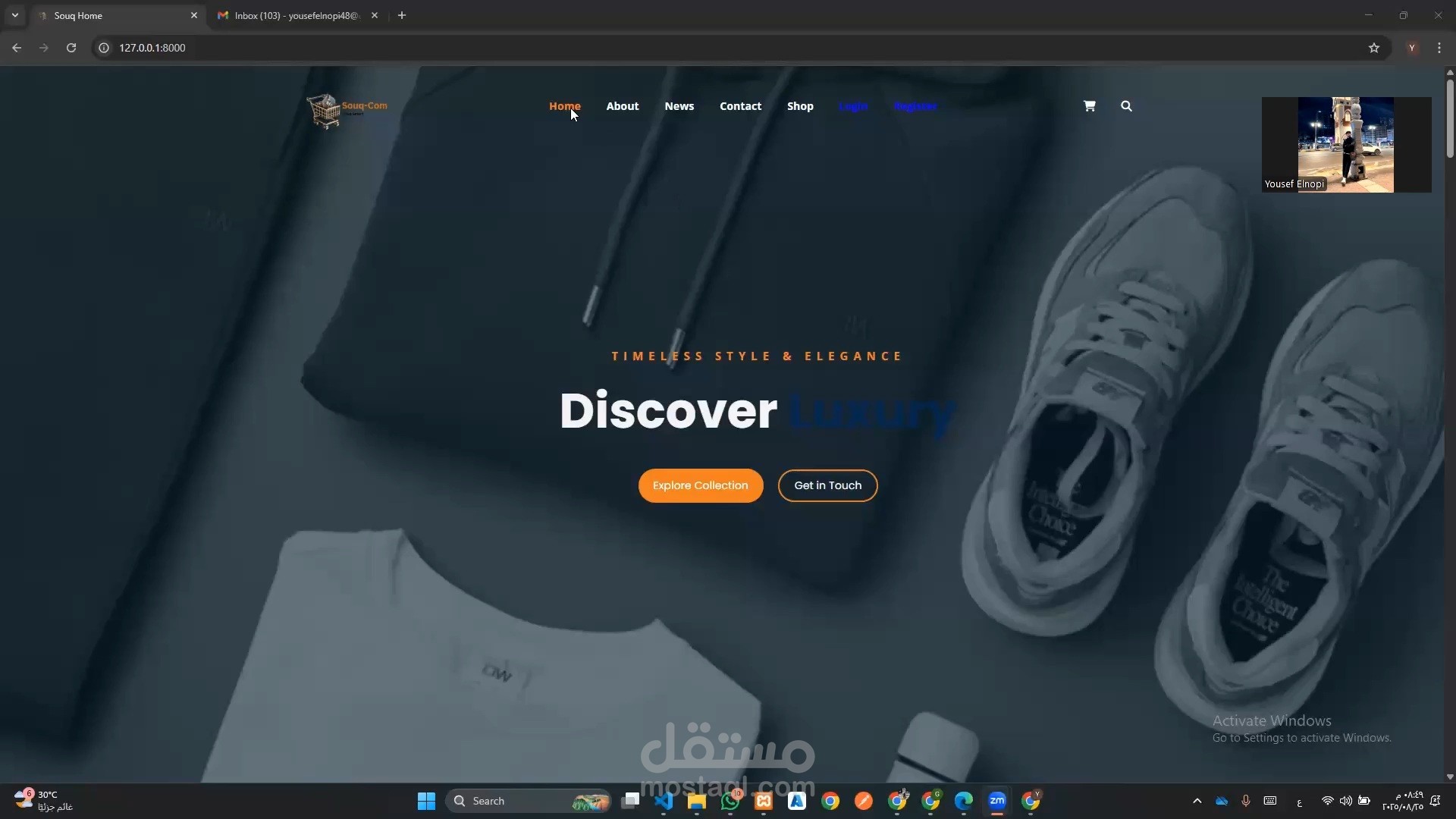 منصة تجارة إلكترونية متعددة البائعين — Laravel 12