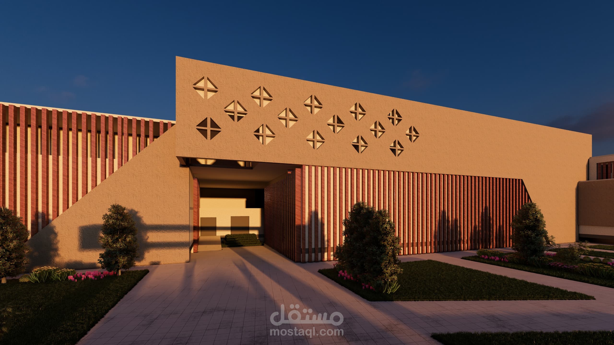 تصميم مستشفى تعليمي