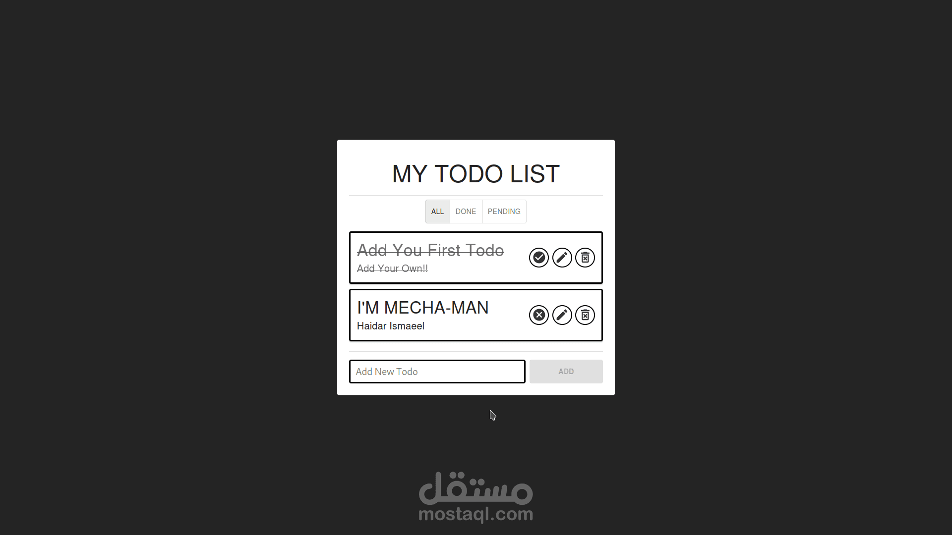 To-do App