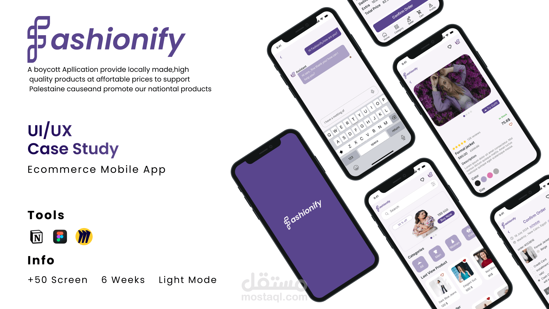 Fashionify e-commerce app