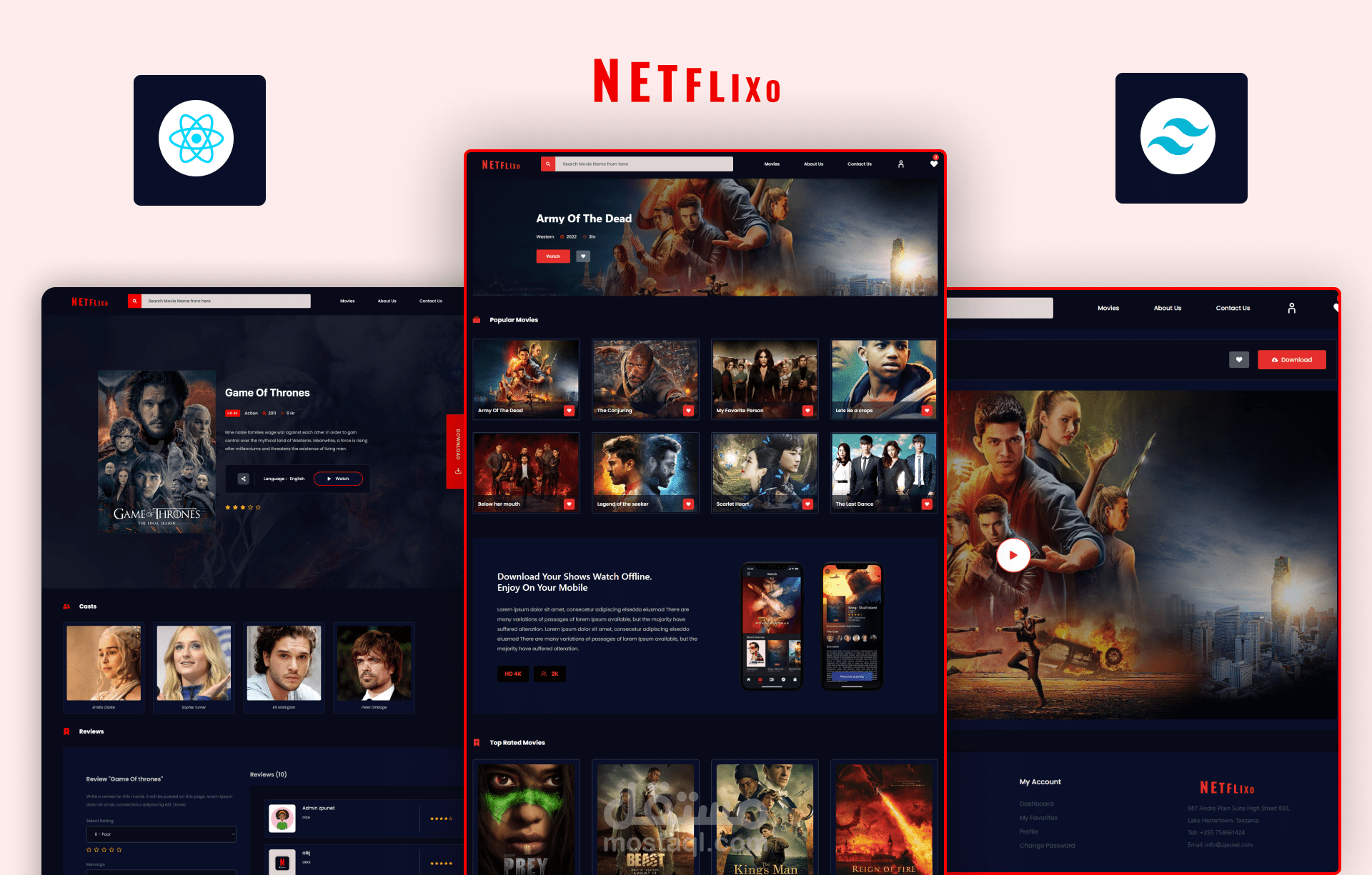 Video Streaming Website