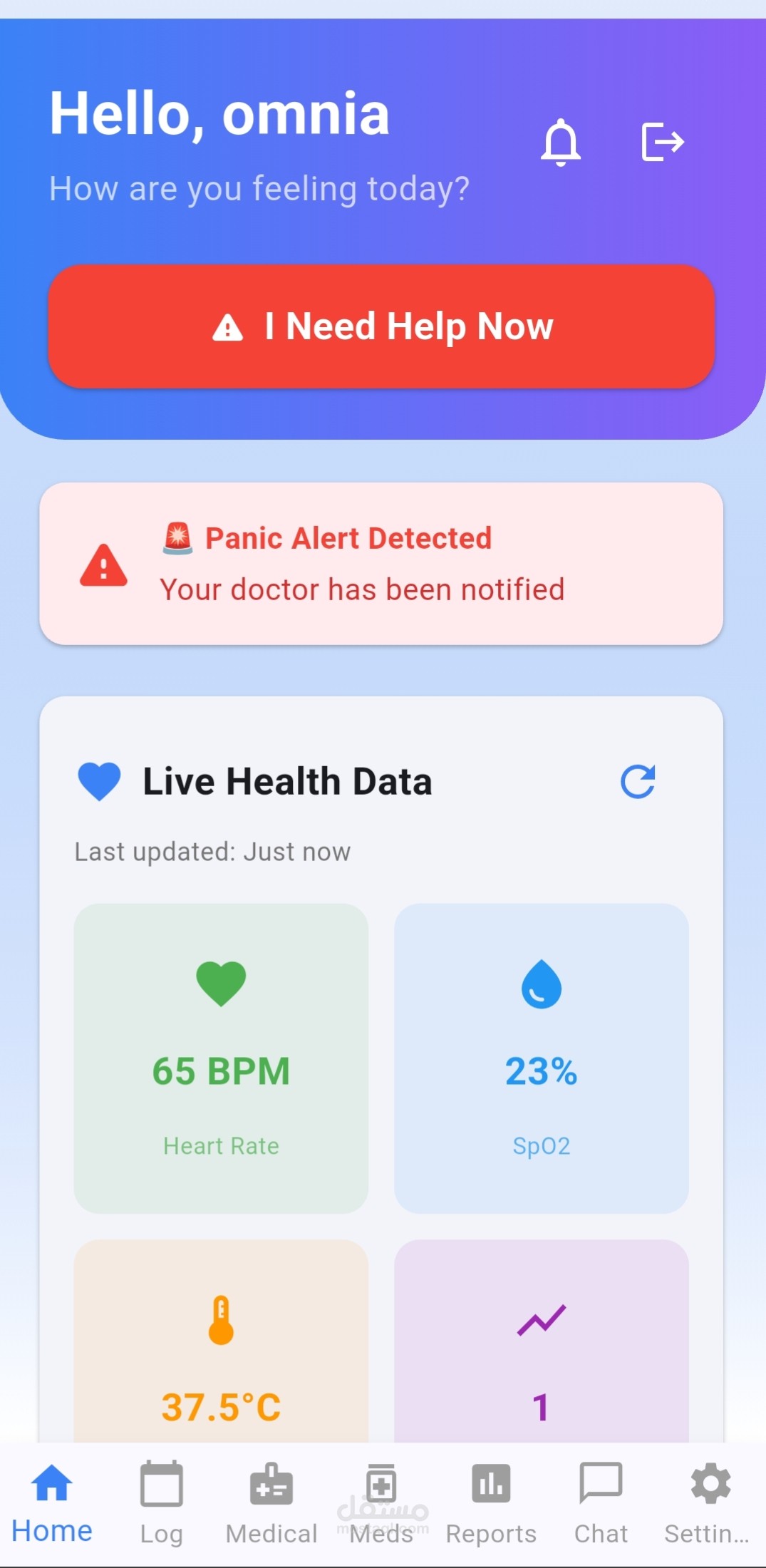 Smart health care mobile application
