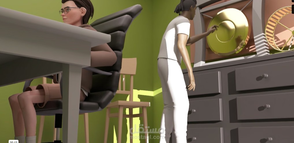 Russell and Laim test animation