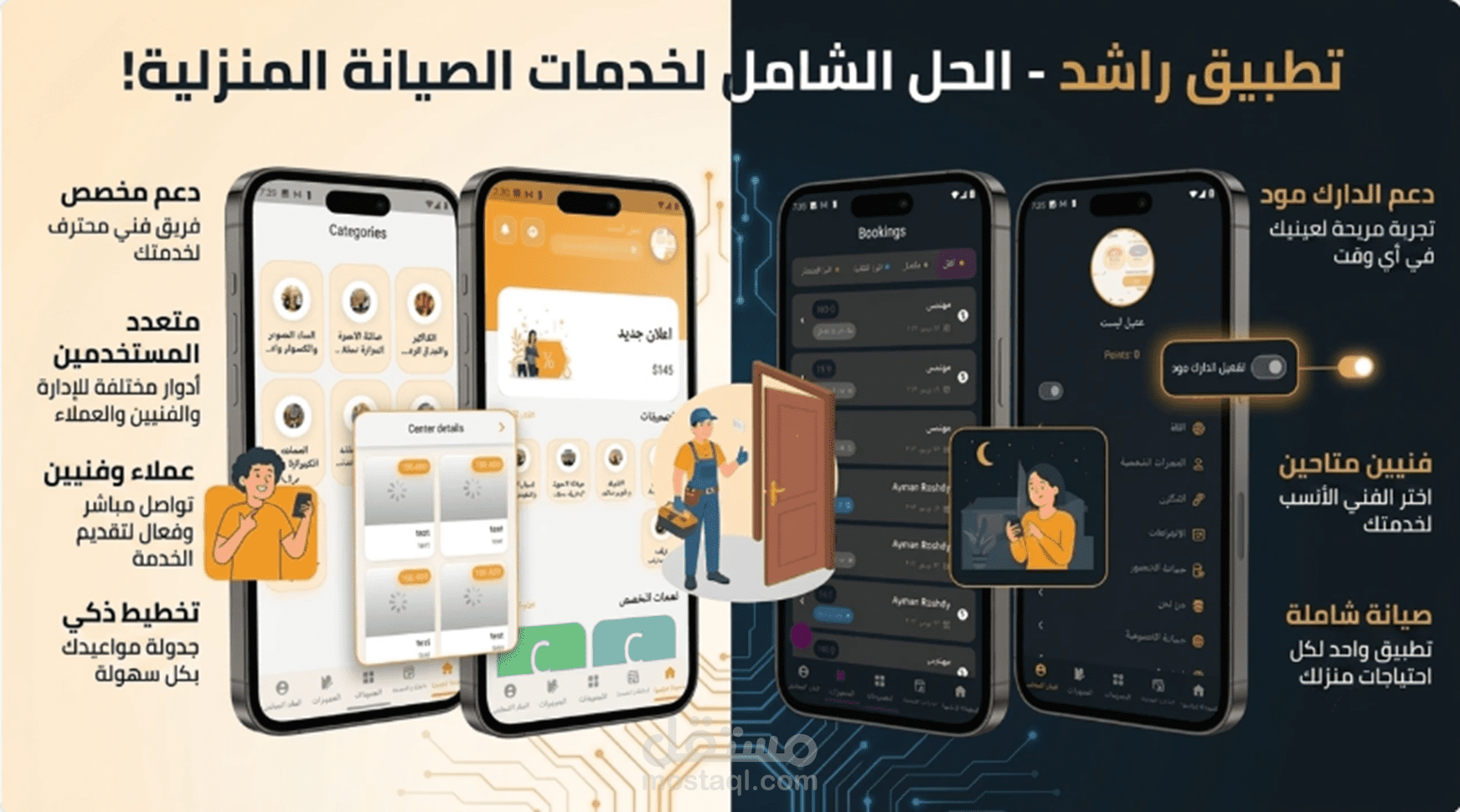 تطبيق راشد