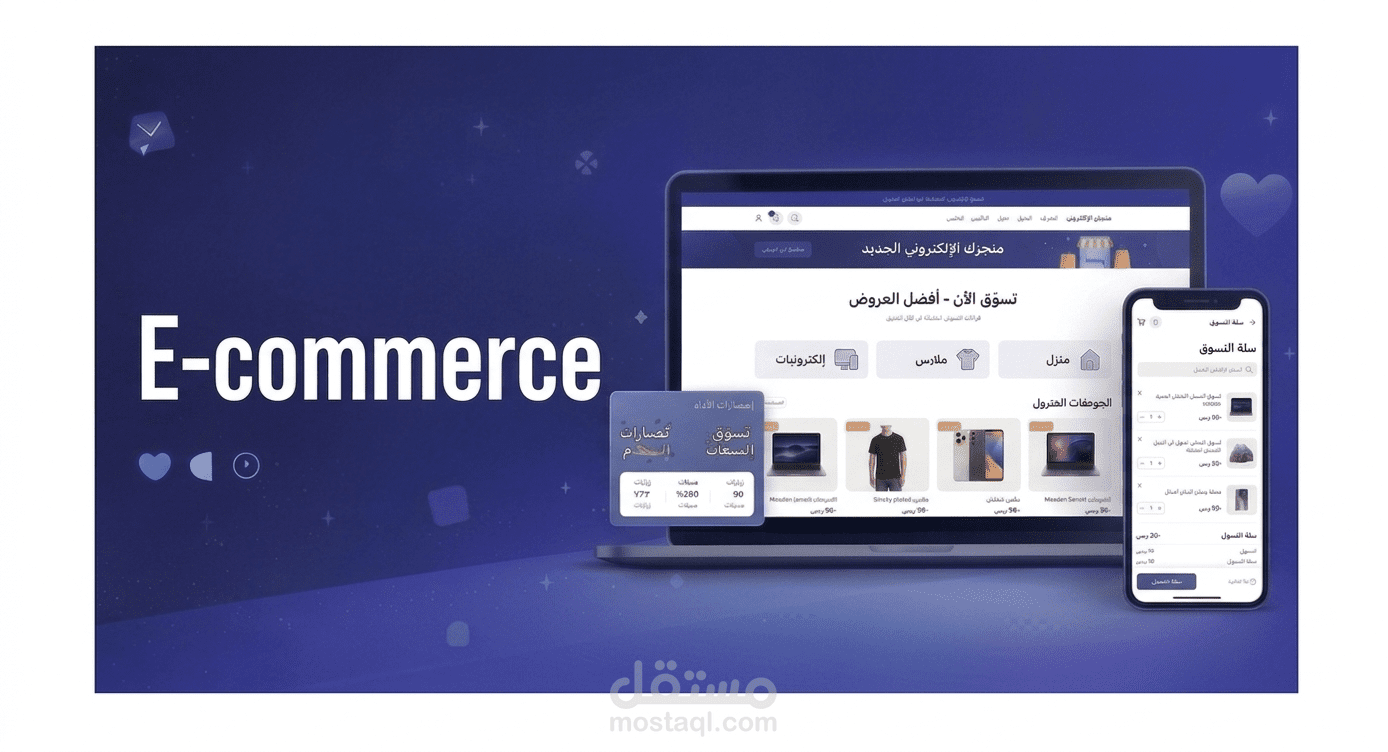 موقع تجارة إلكترونية
