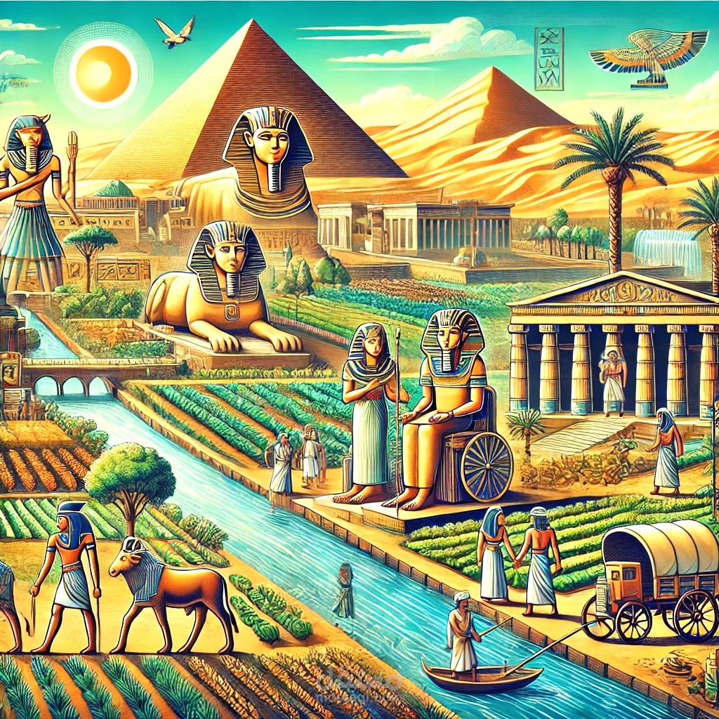 كتابه مقال عن الحضاره المصرية القديمة الفرعونيه