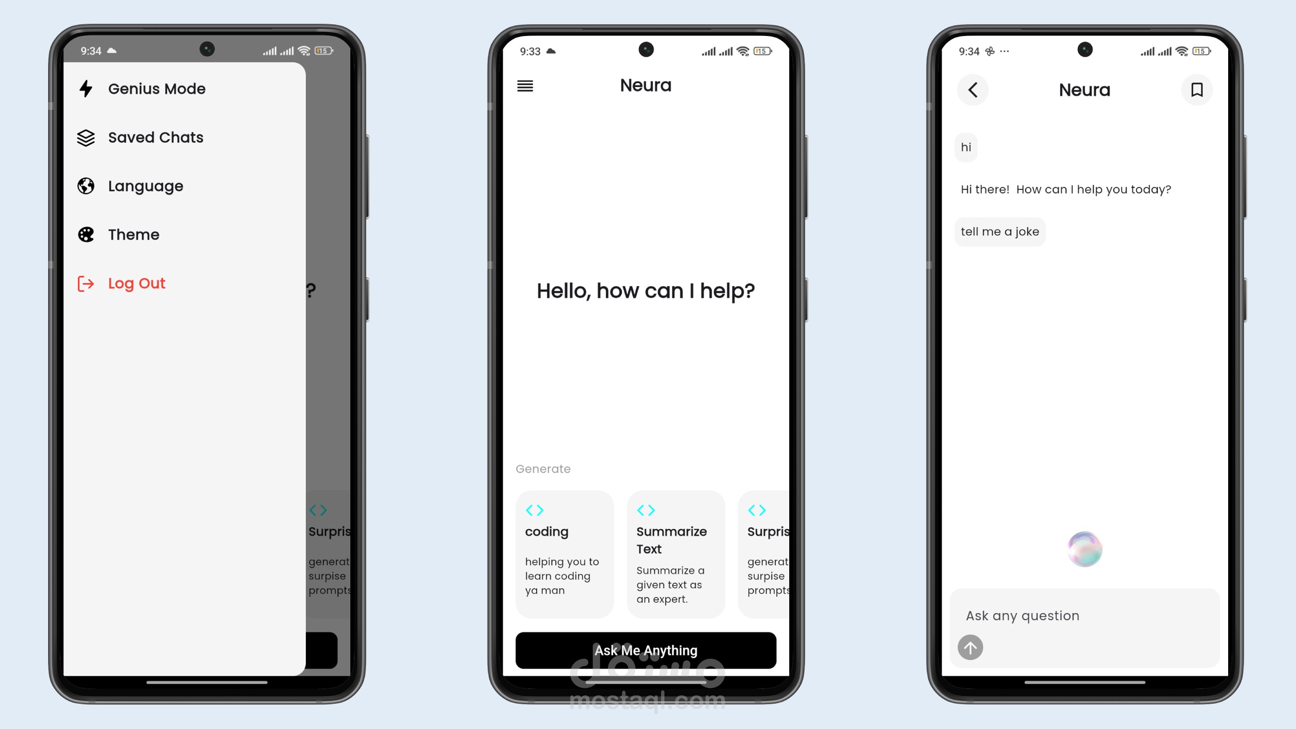 Neura AI Chat App