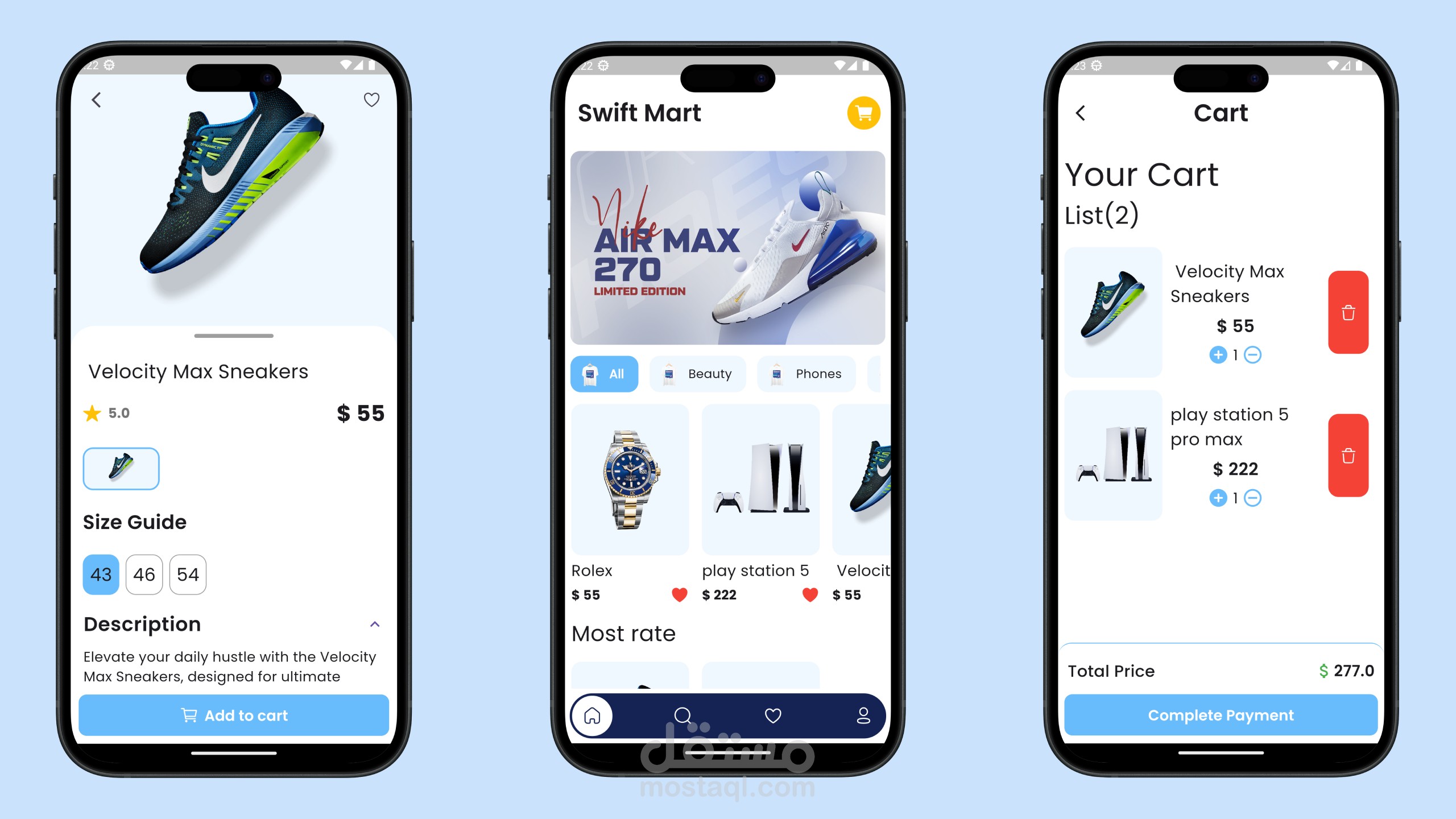 Swift Mart E -Commerce Flutter App
