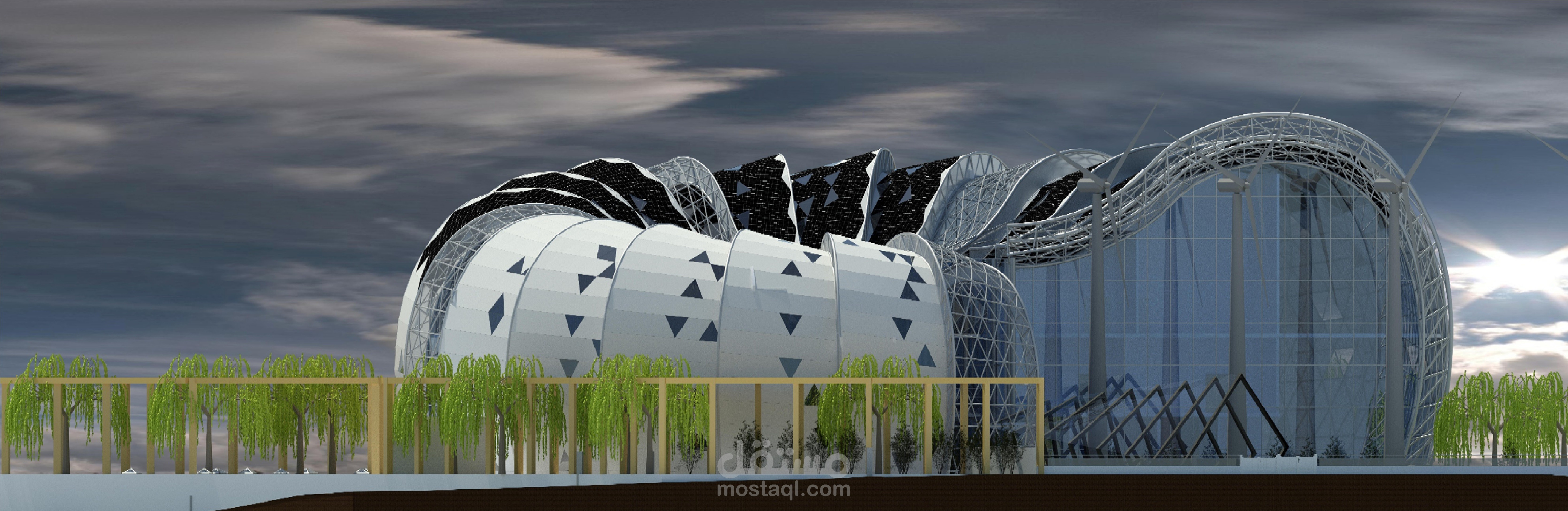 مشروع مركز بحث للطاقة المتجددة