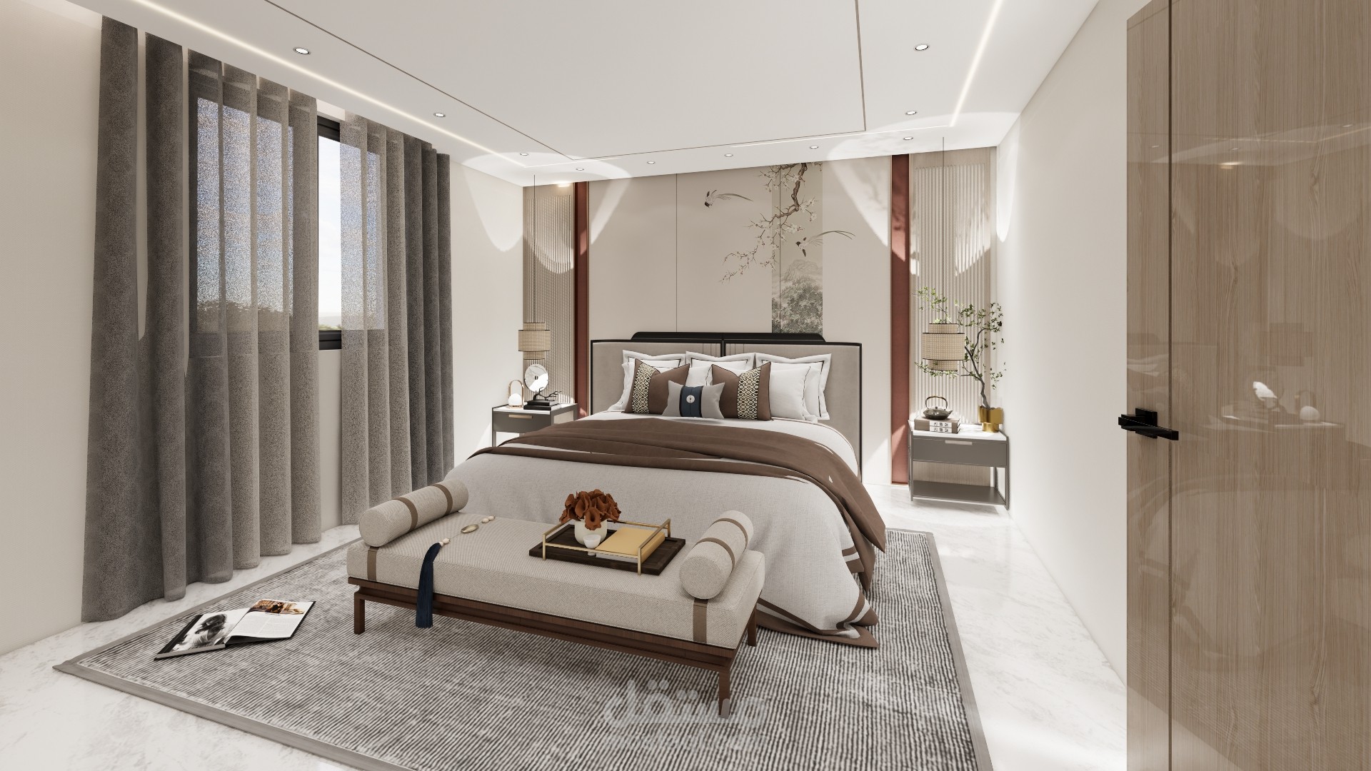 تصميم داخلي لفيلا مودرن