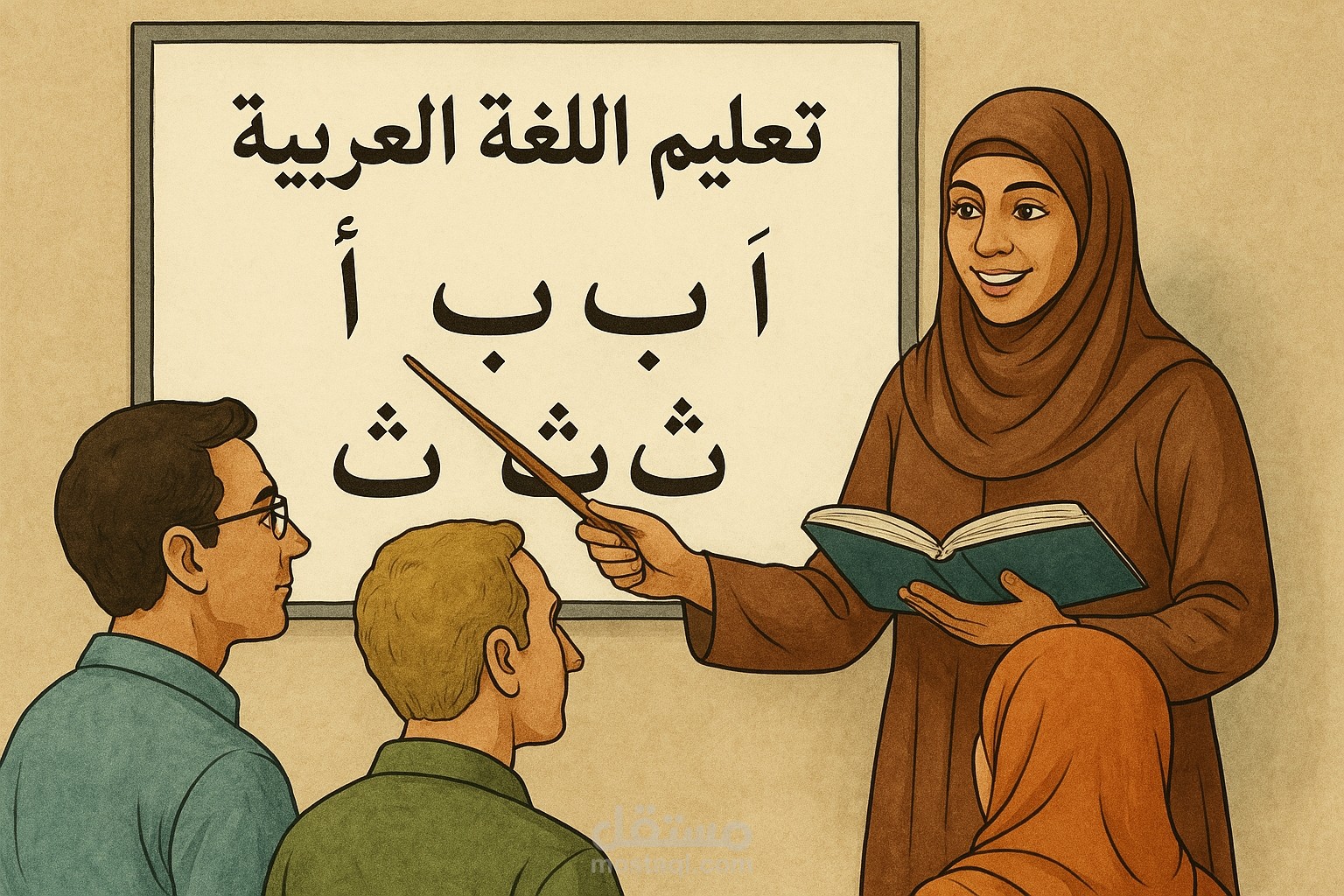 تعليم اللغة العربية الفصحى  ولغير الناطقين بها