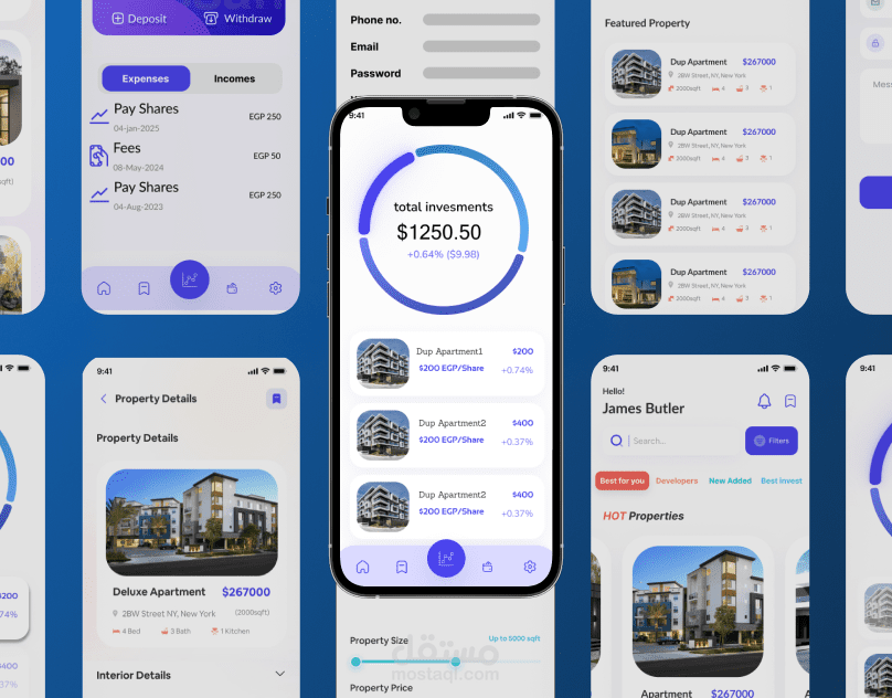 Hessah real-estate app
