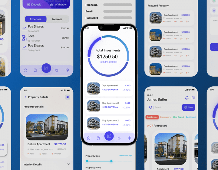 Hessah real-estate app