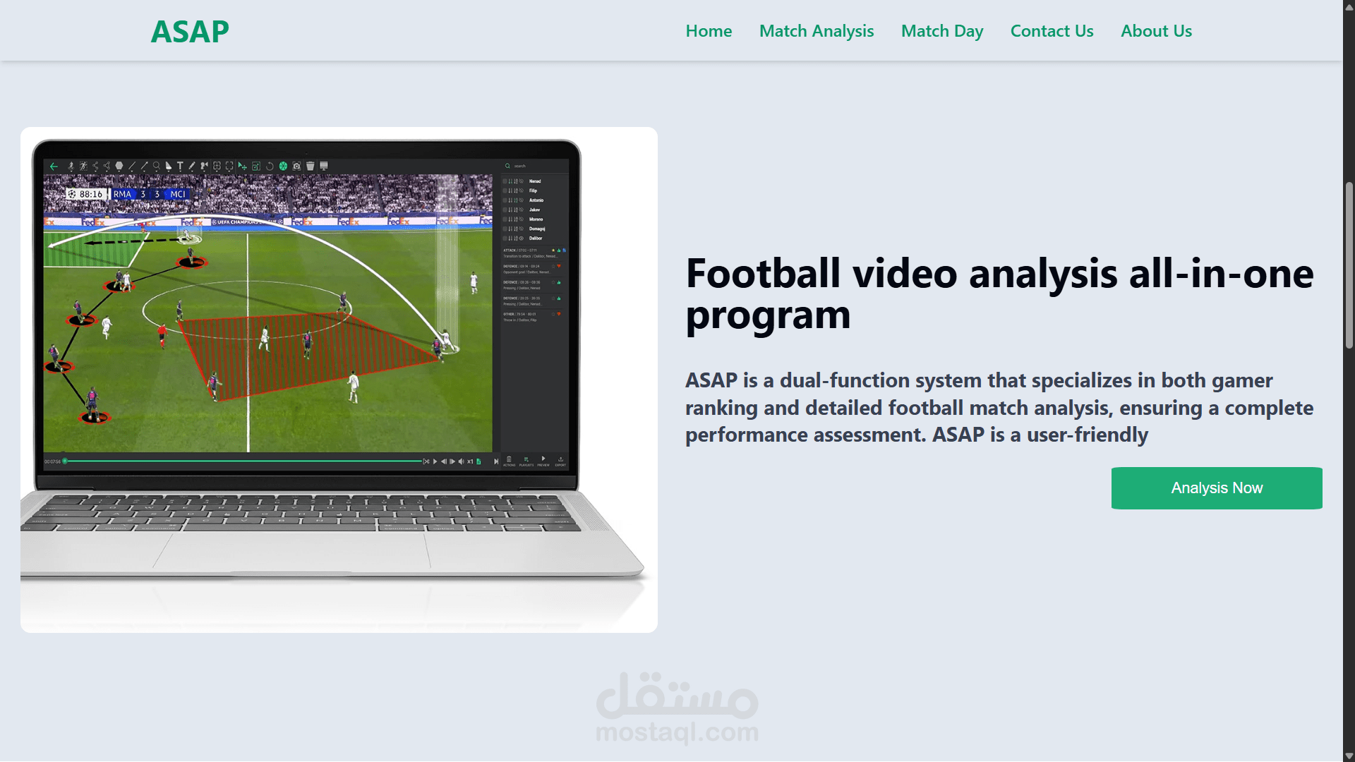 Advanced Sport Analysis Platform (ASAP)