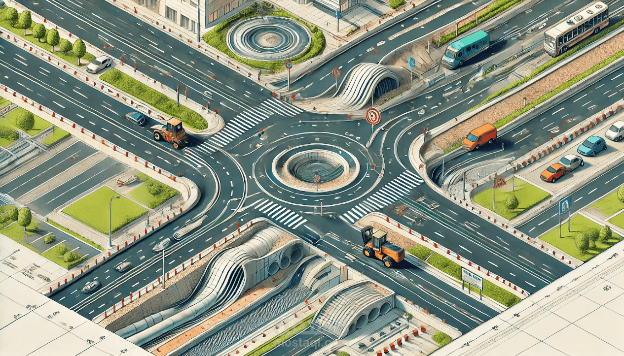 تصميم هندسي للطرق (Geometric design of roads)