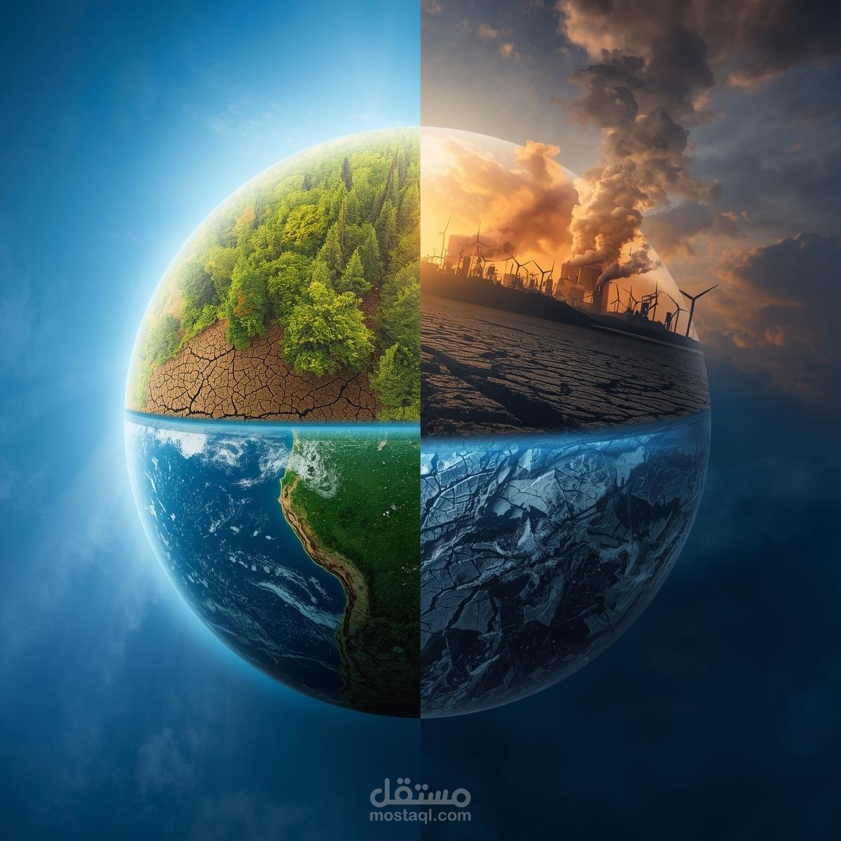 التغير المناخي و تأثيراته على البيئة