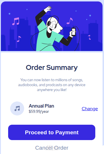 summary card design