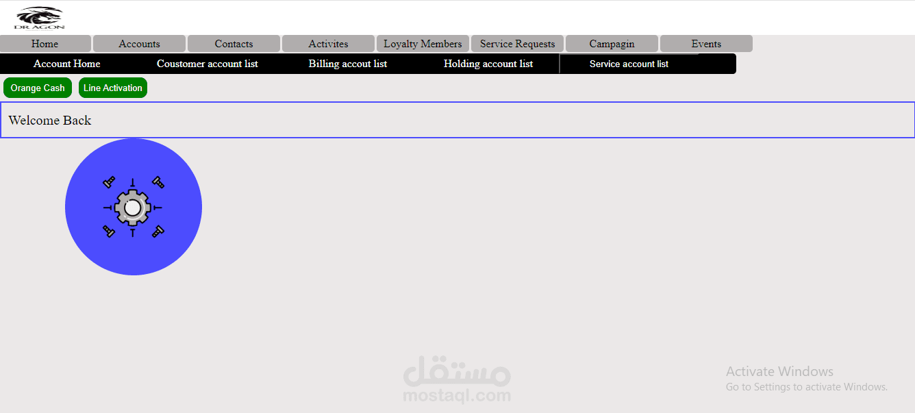 Dragon System For Telecom Company