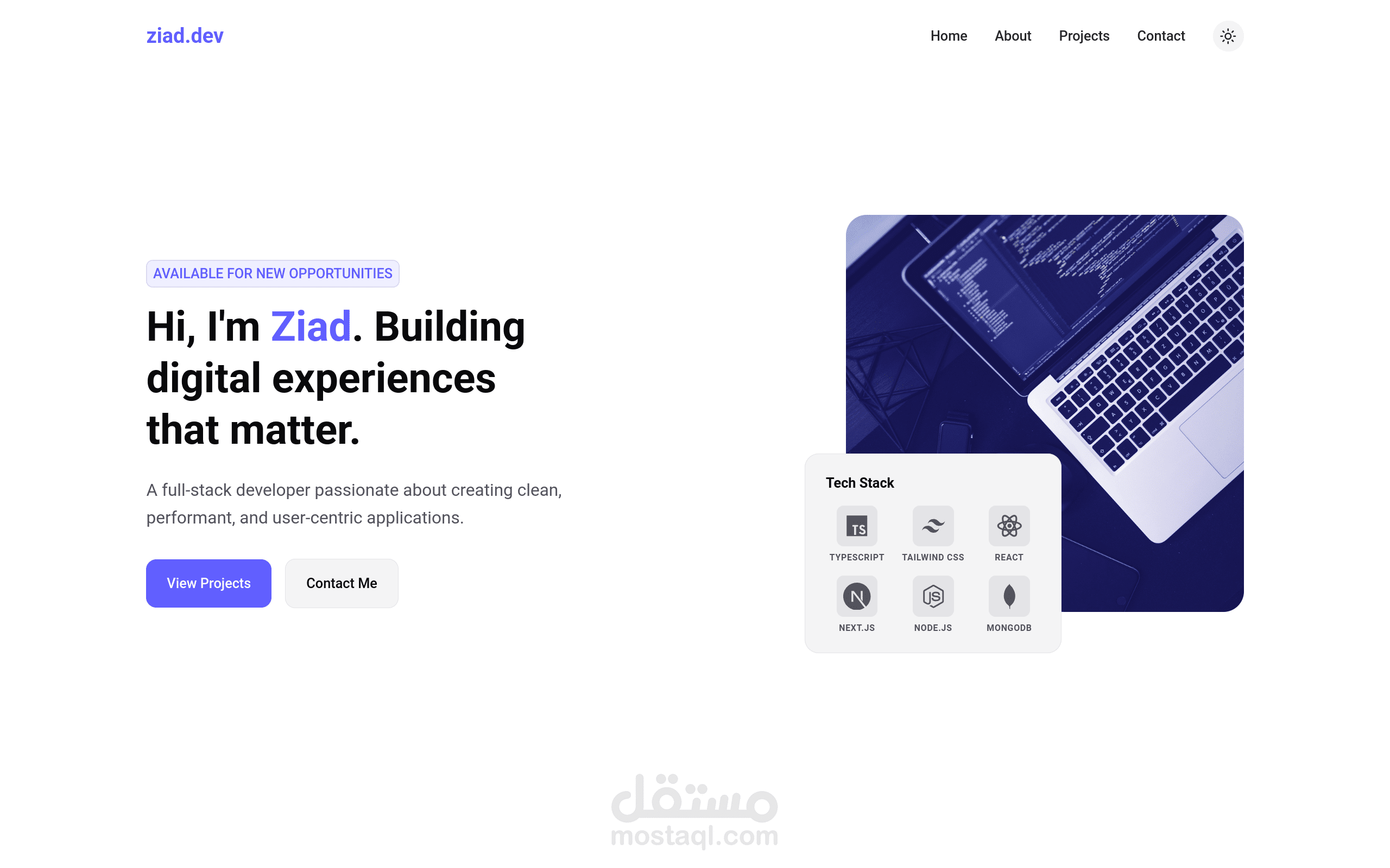 Personal Portfolio