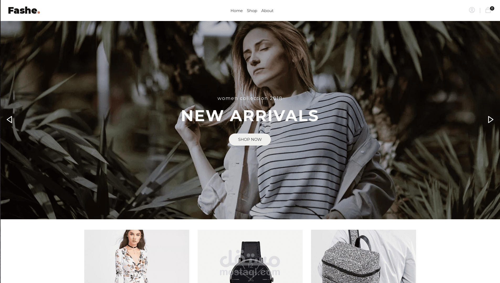 موقع fasche ecommerce