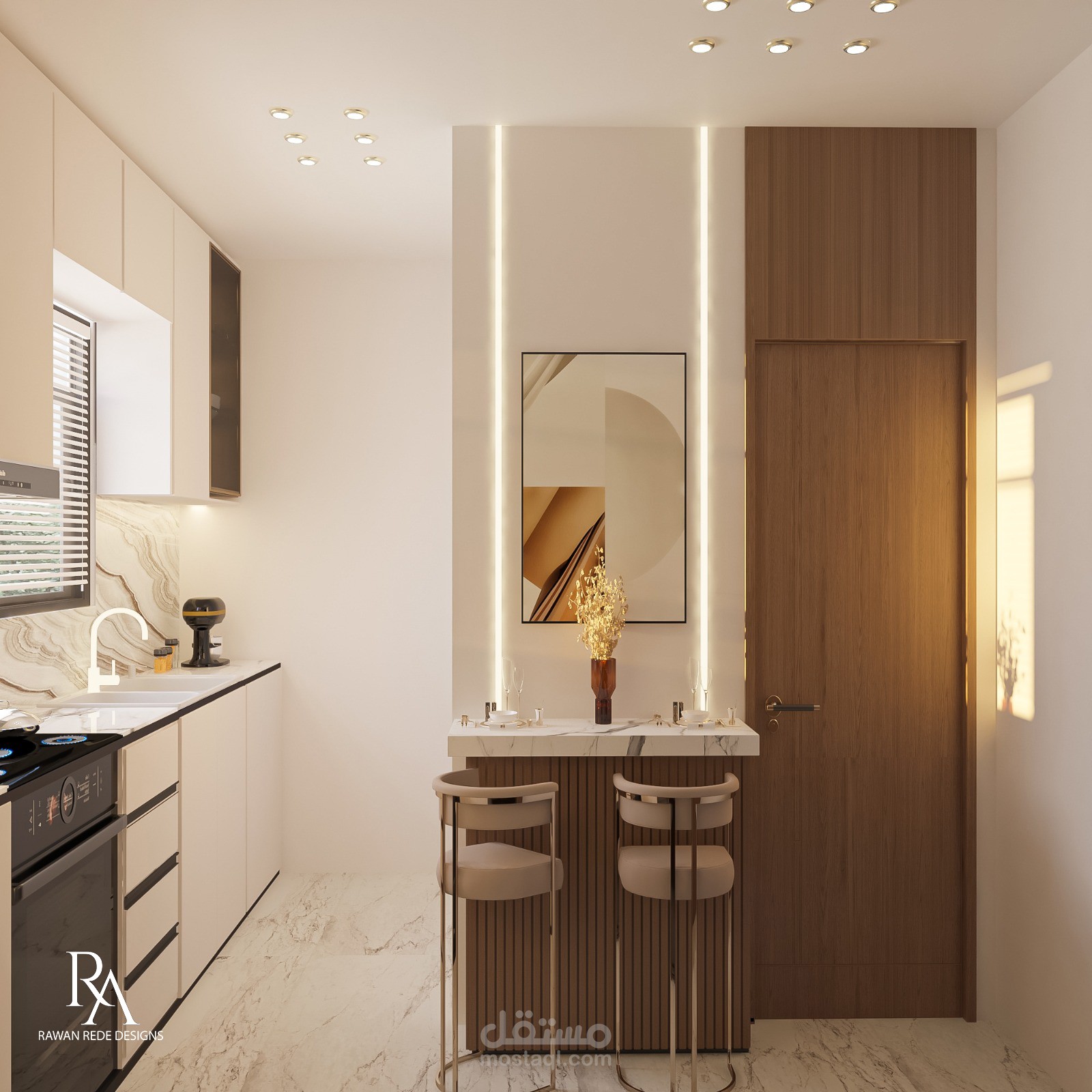 تصميم مطبخ