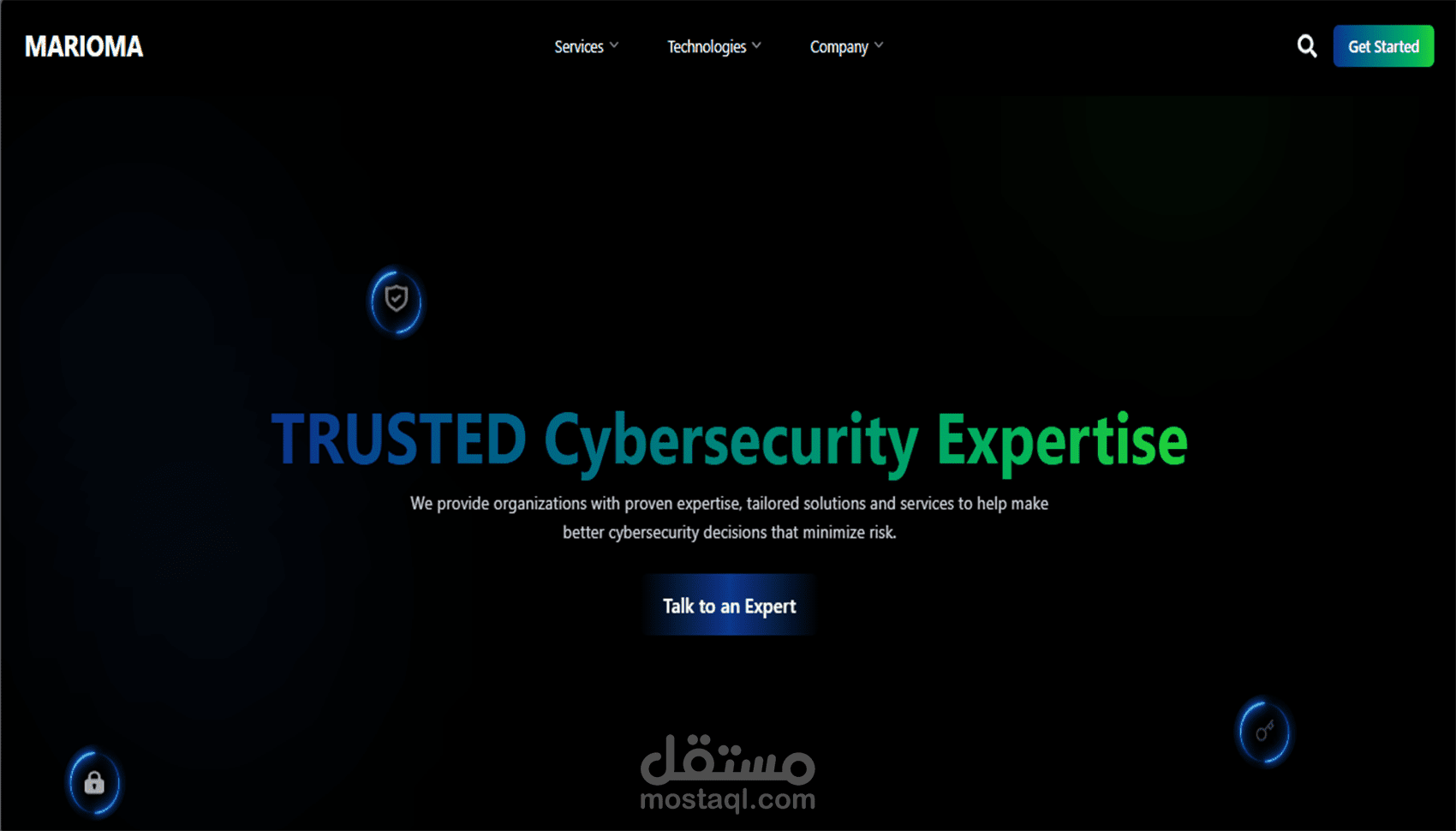 تصميم وتطوير موقع كامل باستخدام React.js | تصميم عصري ومتجاوب