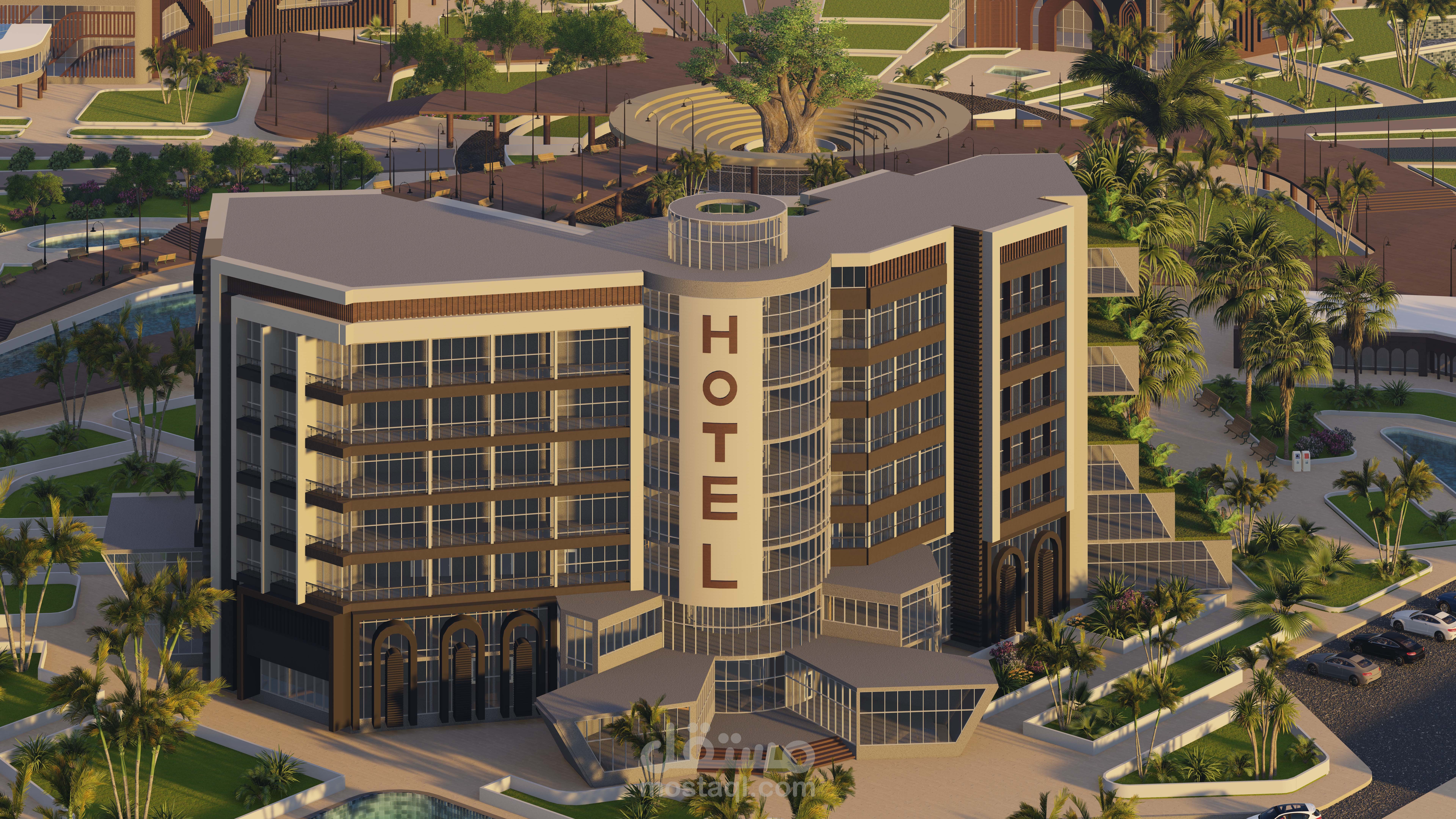 مجمع سياحي ترفيهي في ريف دمشق