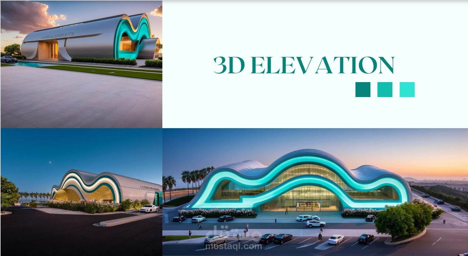 Tiered Theater and Conference Hall