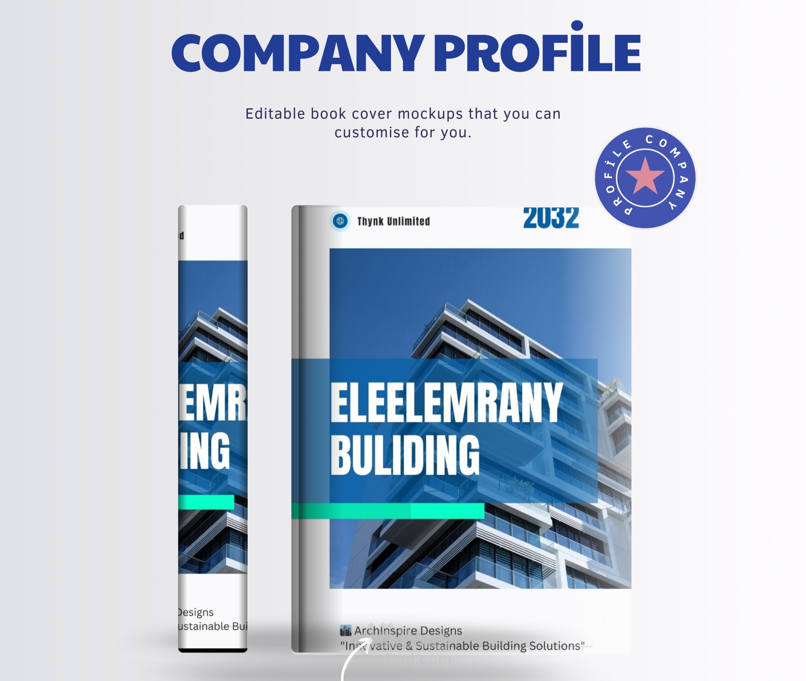 تصميم بروفايل لعلامتك التجاريه بشكل احترافي من 6ال 21صفحه