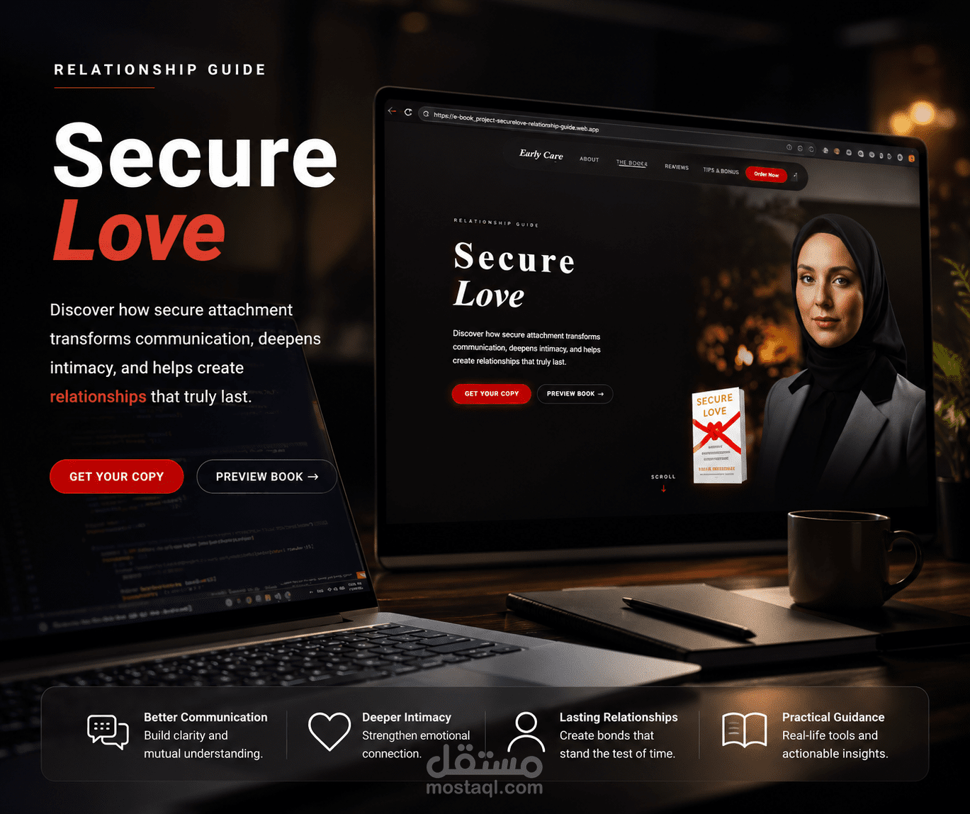 SecureLove — منصة بيع كتاب رقمي آمنة (Full-Stack)