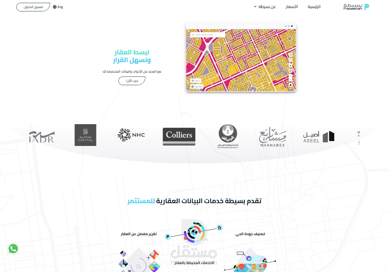 تصميم وبرمجة موقع احترافي، سريع، ومتجاوب باستخدام أحدث التقنيات.