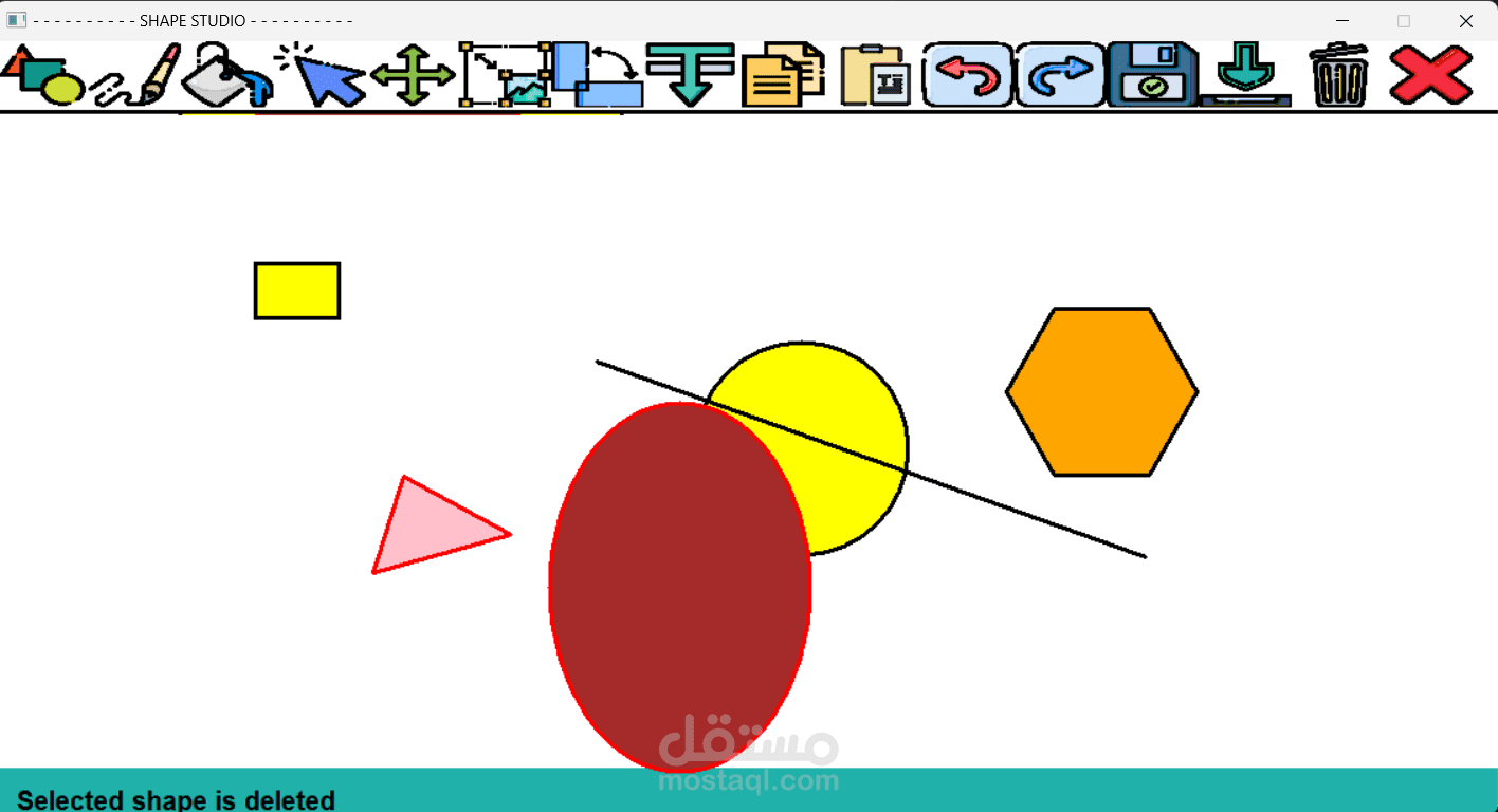 Paint Program (C++/OOP)