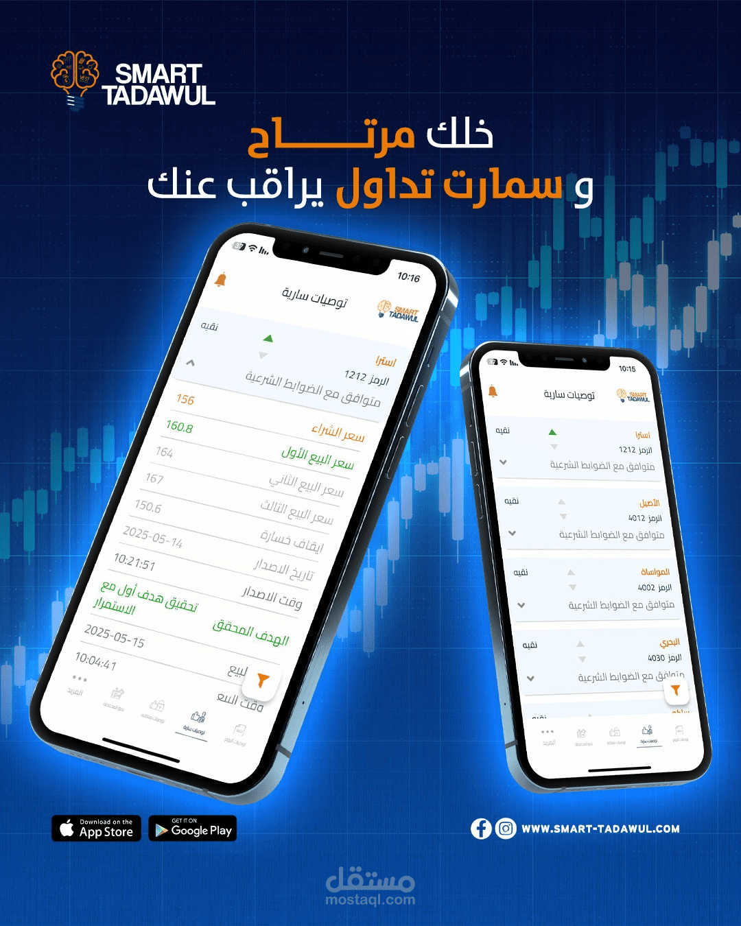 تصميمات سوشيال ميديا - سمارت تداول