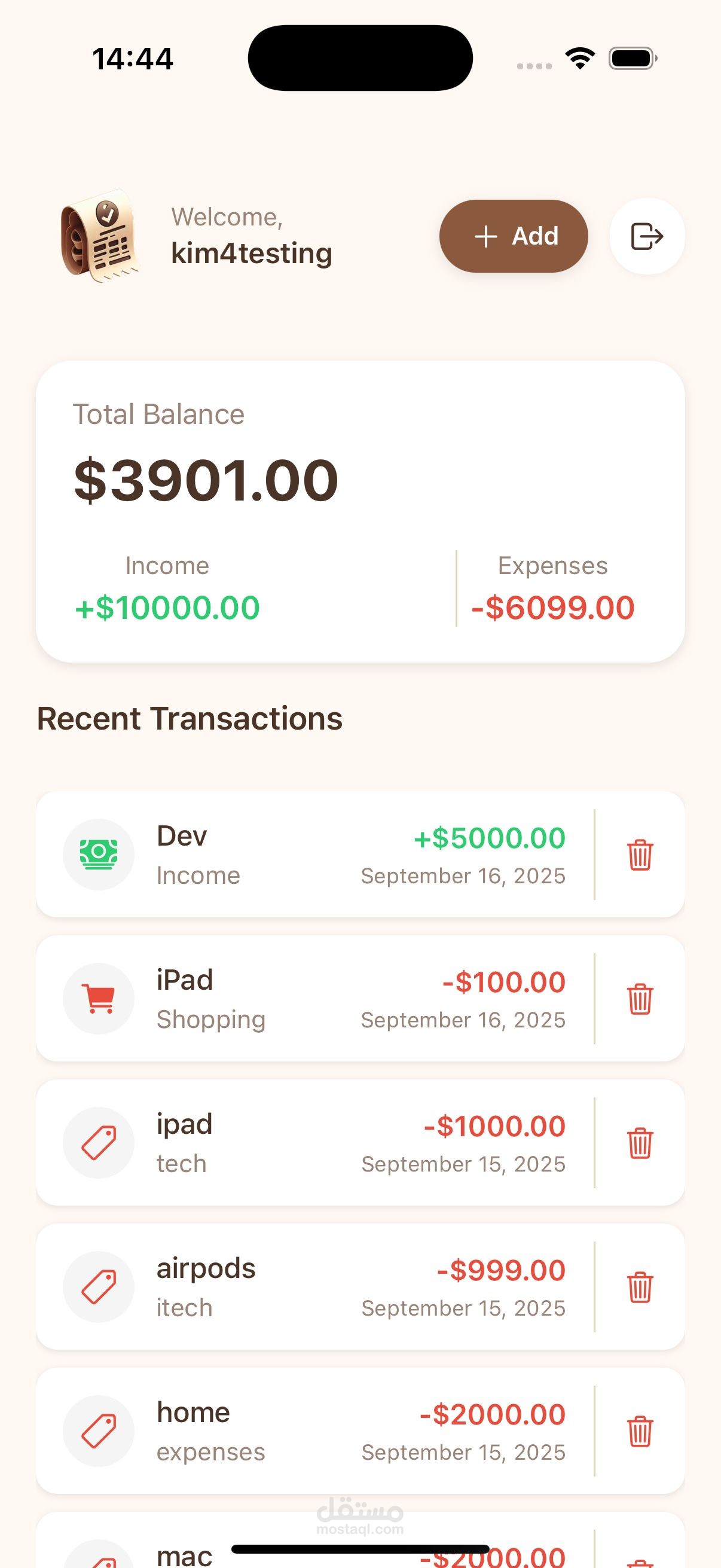 E-Wallet Tracker