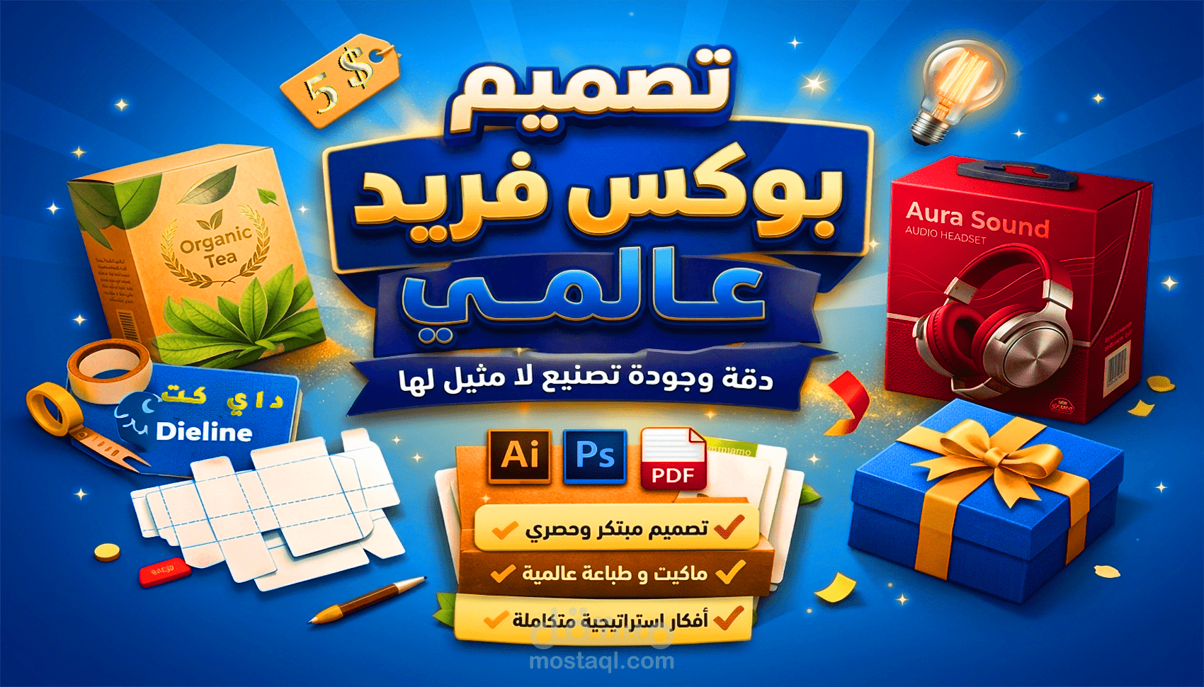 تصميمات البوكس (Packaging Design)