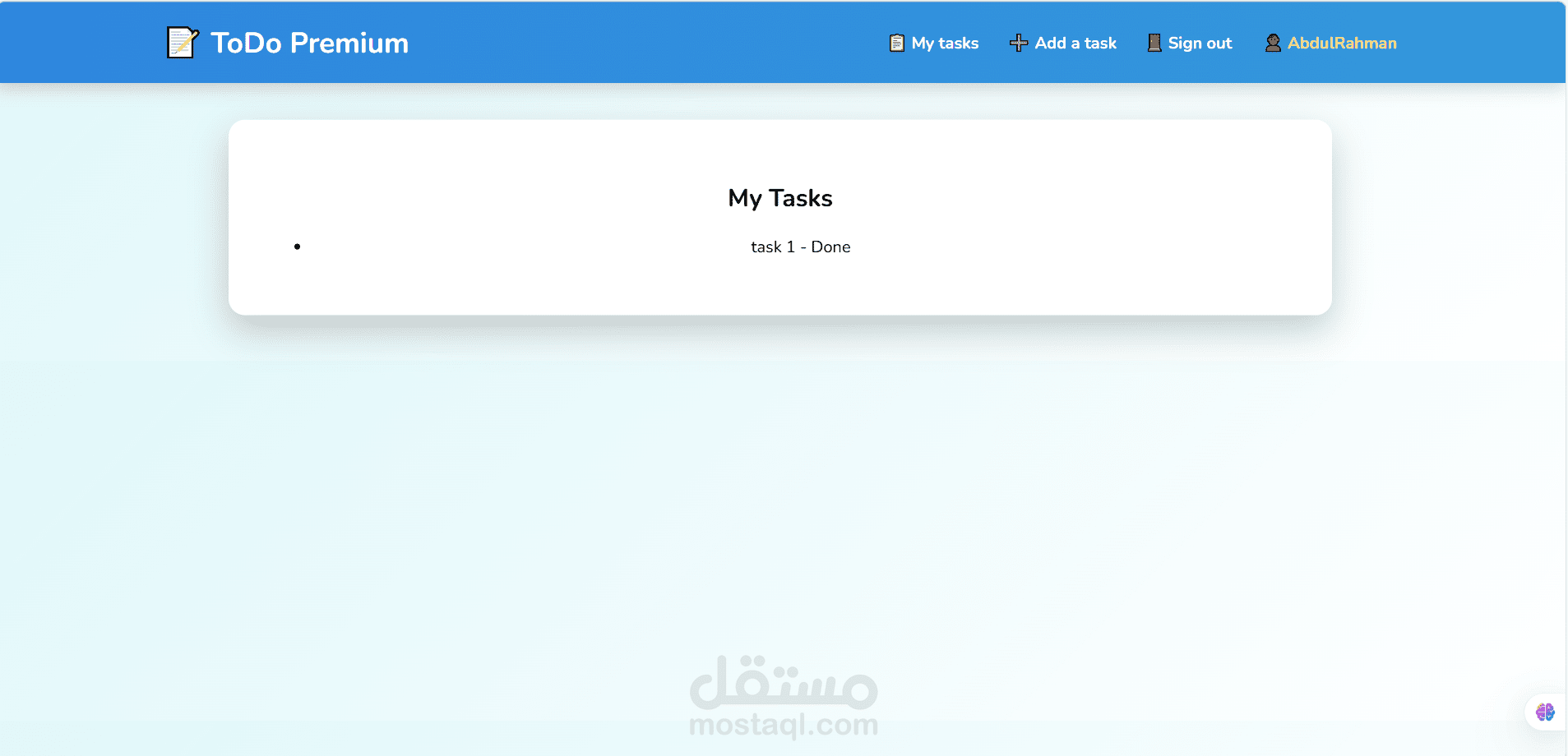 ToDo Premium – Task Management Web Application