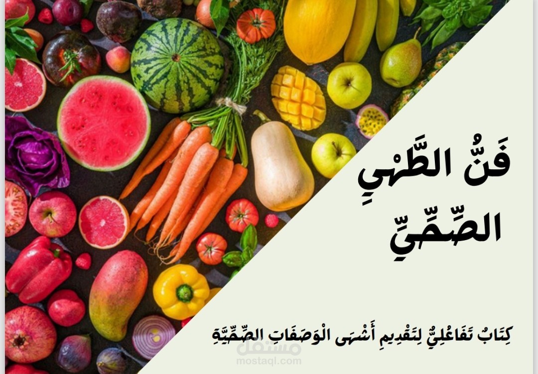 كتيب تفاعلي للوصفات الصحية