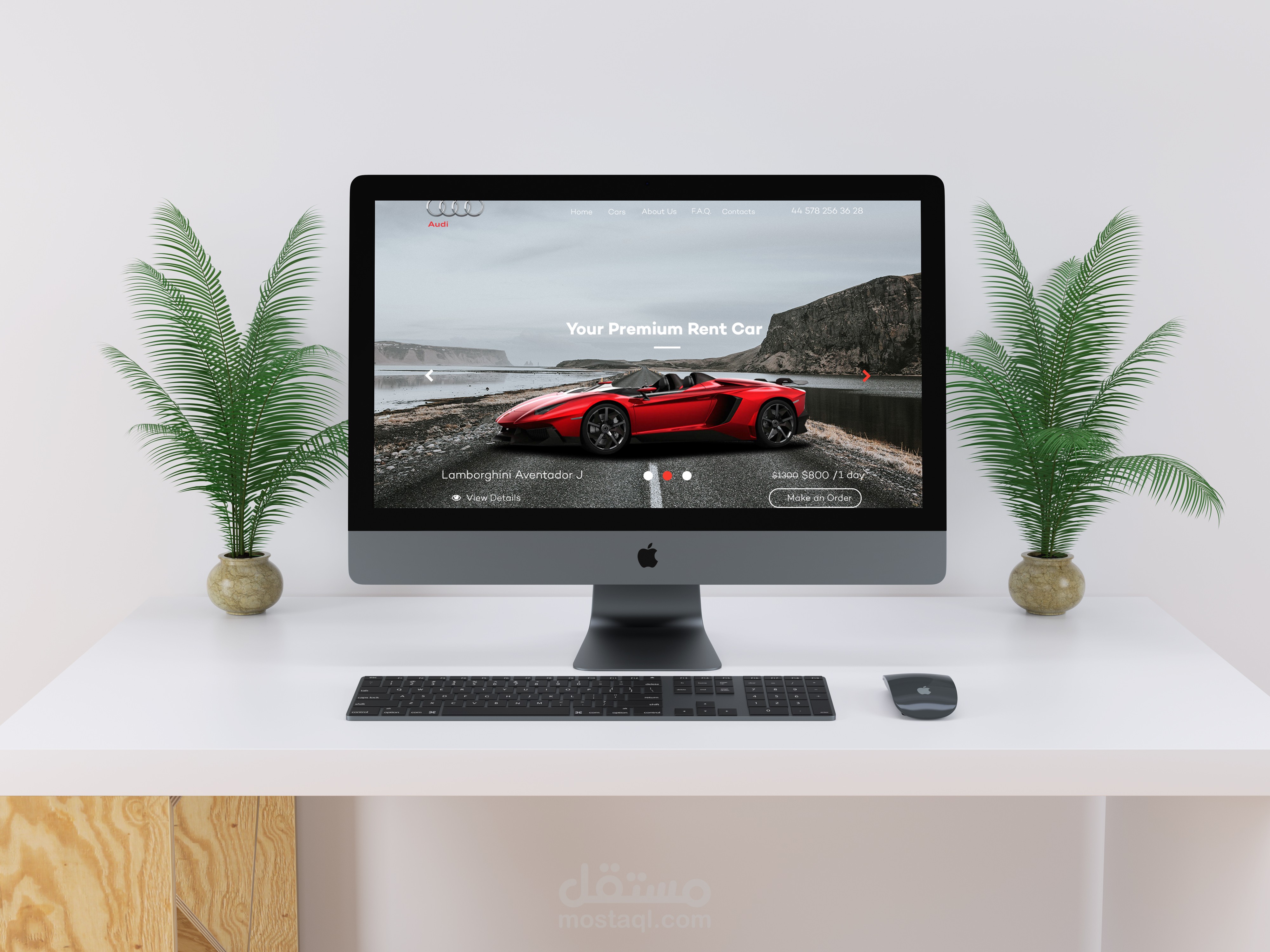 Rent Car Website