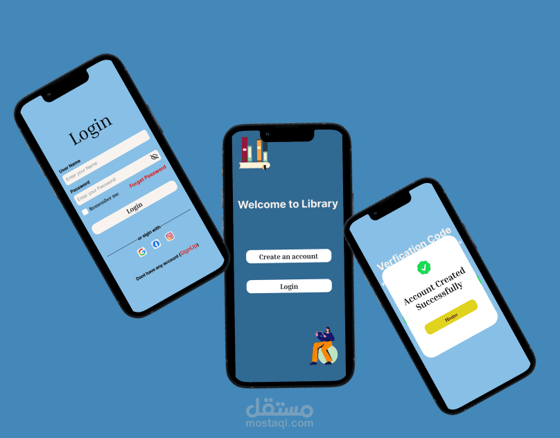 Library Management System – UI/UX Design