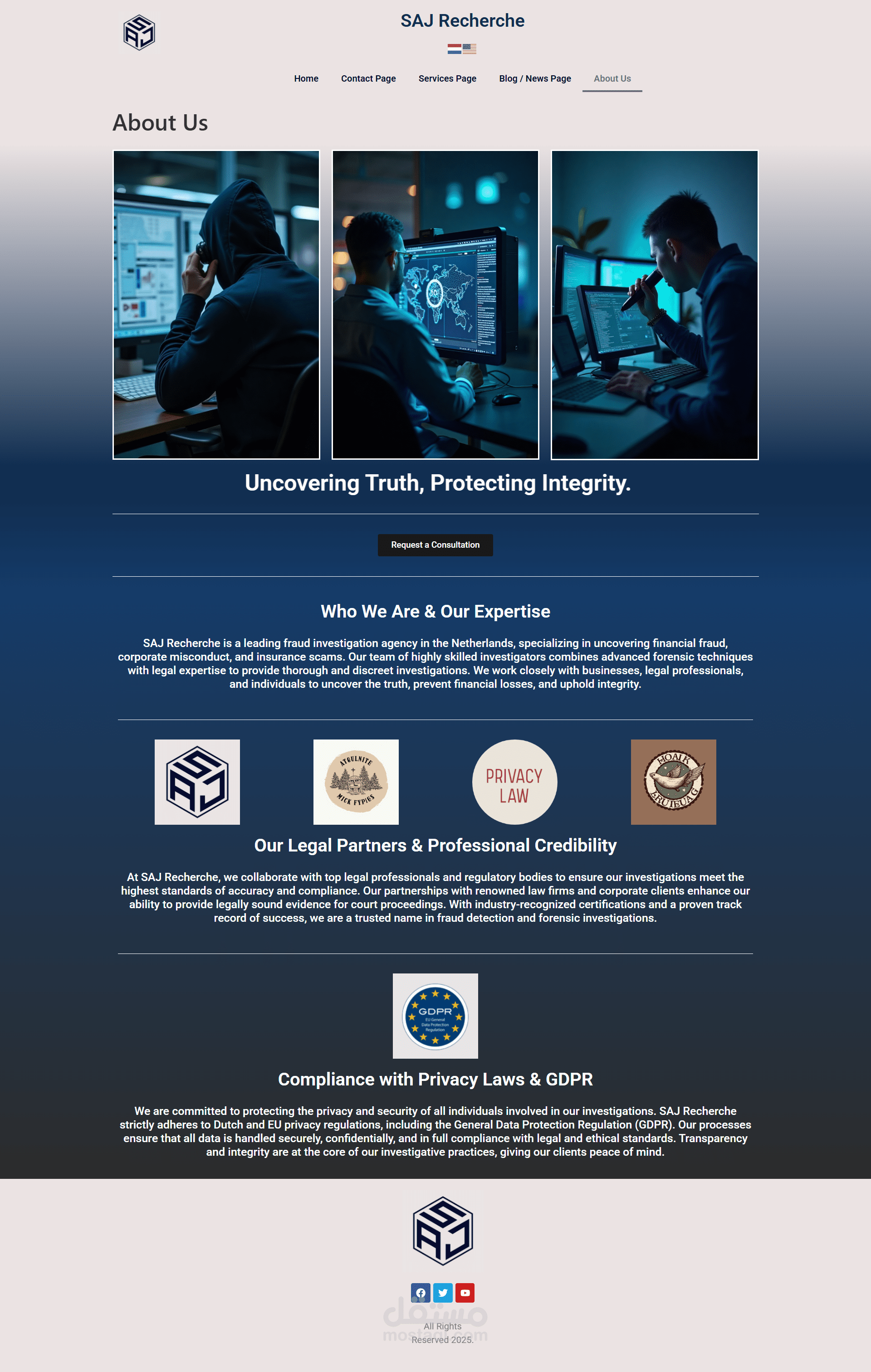 wordpress website