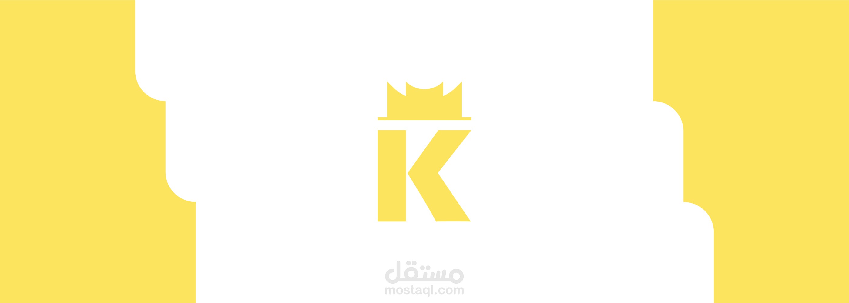 تصميم لبراند قبعات بإسم K hat