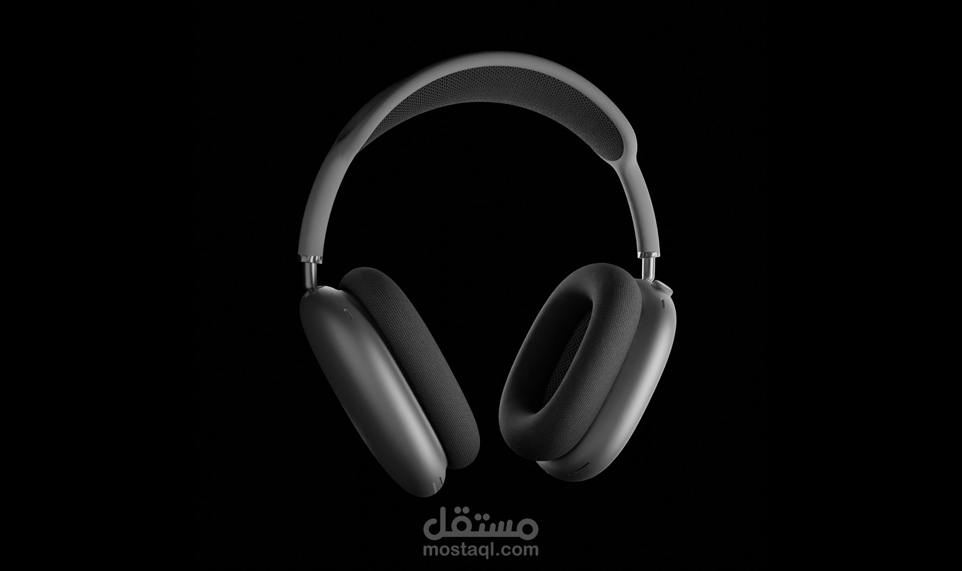 Headphone realistic advertise