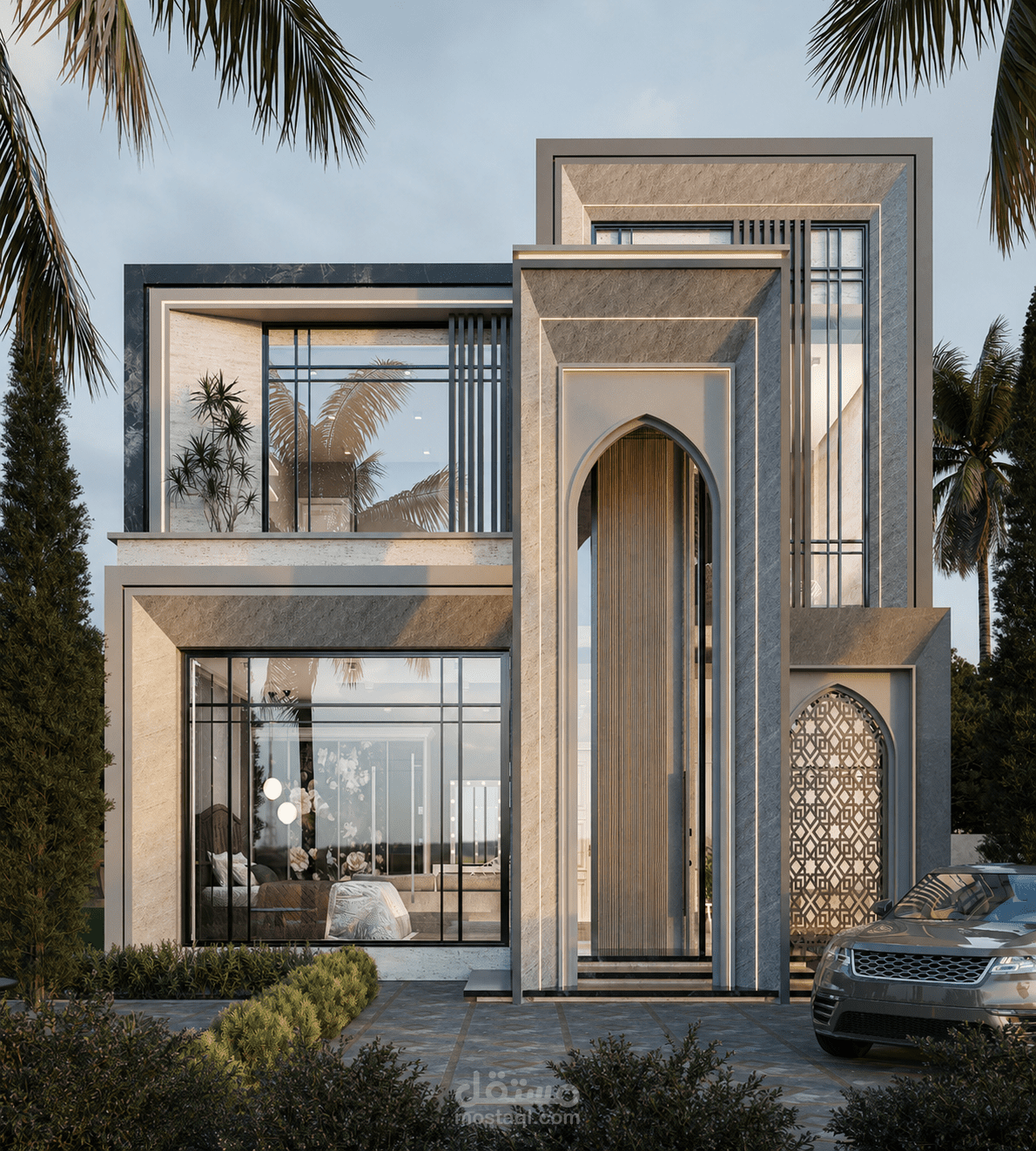 وحدة سكنية أرضي + أول بطابع حديث G + 1