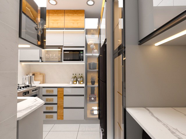 تصميم مطبخ